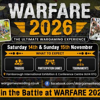 Warfare 2026 - One Day Ticket